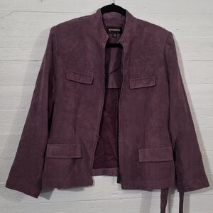 Studio I Purple Jacket Size 14
